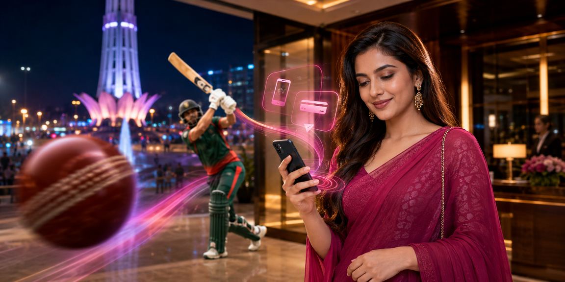 রংপুরে ক্রিকেট বেটিং ও গেমিং উপভোগ করছেন একজন বাংলাদেশি ব্যবহারকারী